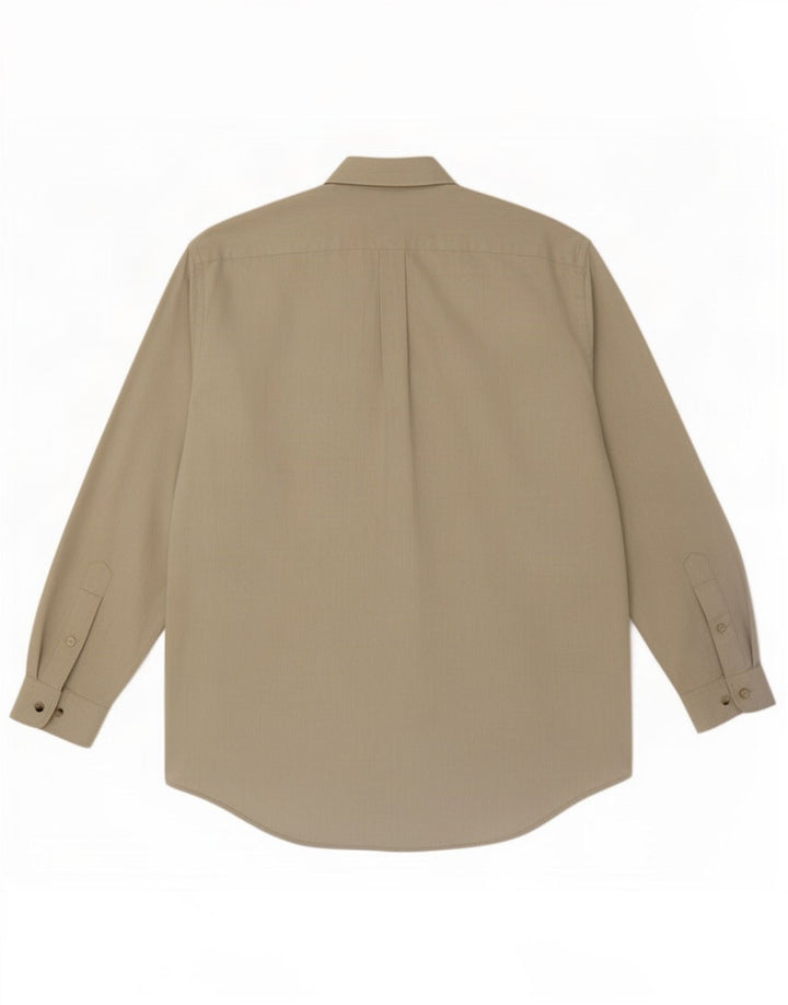 Camicia da uomo Marlboro Classics 2XL Cotone Beige
