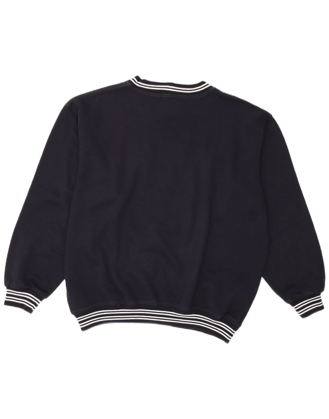 Felpa grafica da uomo Wampum Maglione grande acrilico blu navy