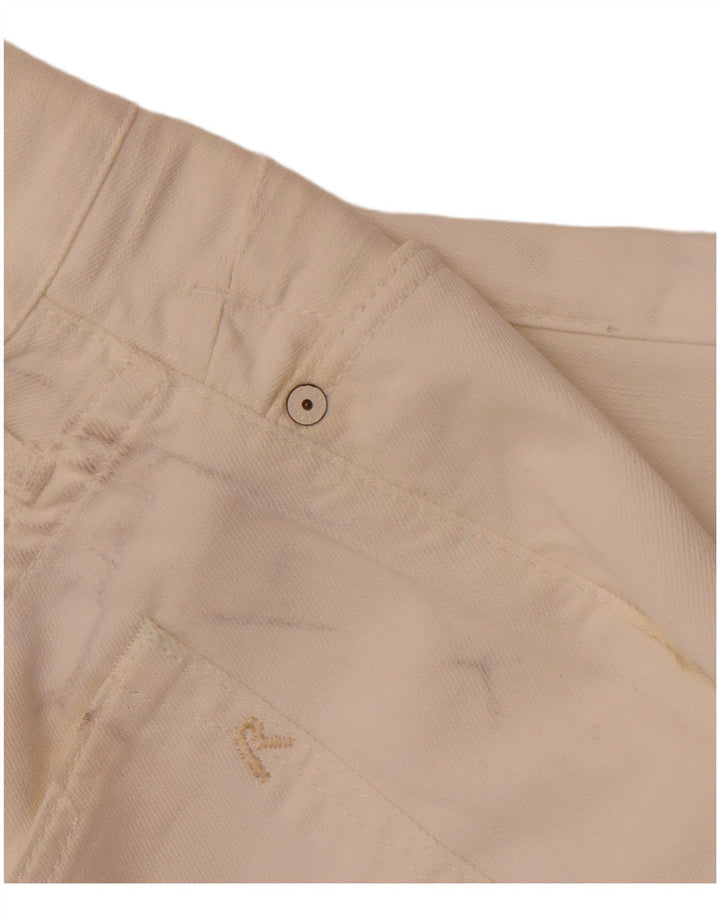 REPLAY Jeans dritti da donna W33 L28 cotone bianco sporco