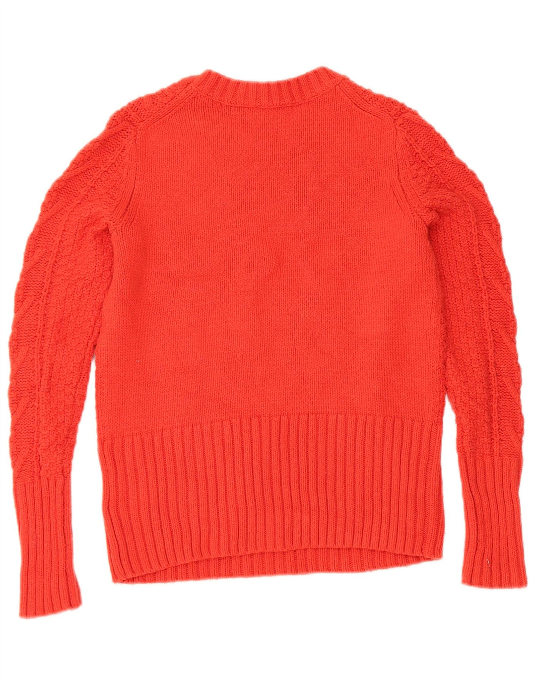 Maglione maglione girocollo da donna Gap UK 10 piccolo cotone rosso
