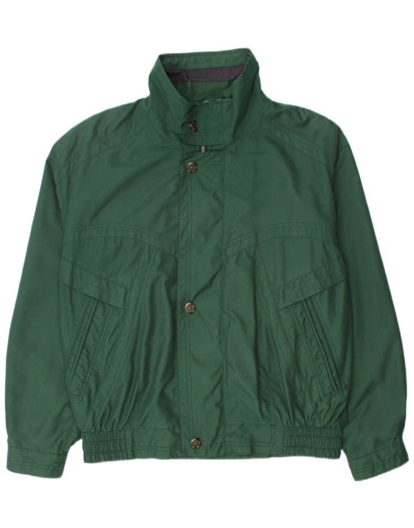 Bomber da uomo Umberto Rosetti UK 40 Large Verde Poliestere