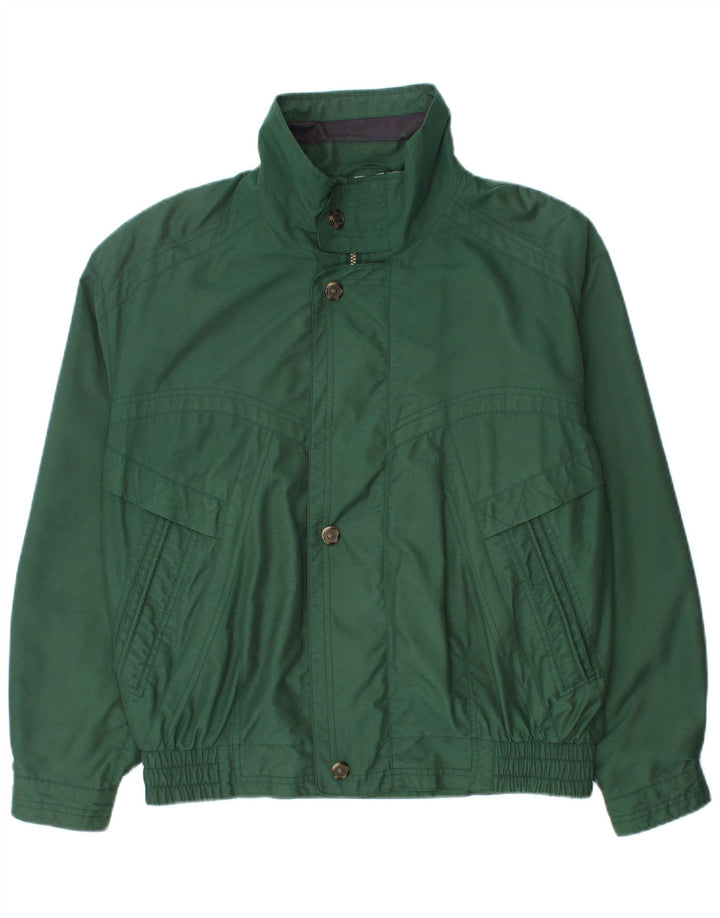 Bomber da uomo Umberto Rosetti UK 40 Large Verde Poliestere