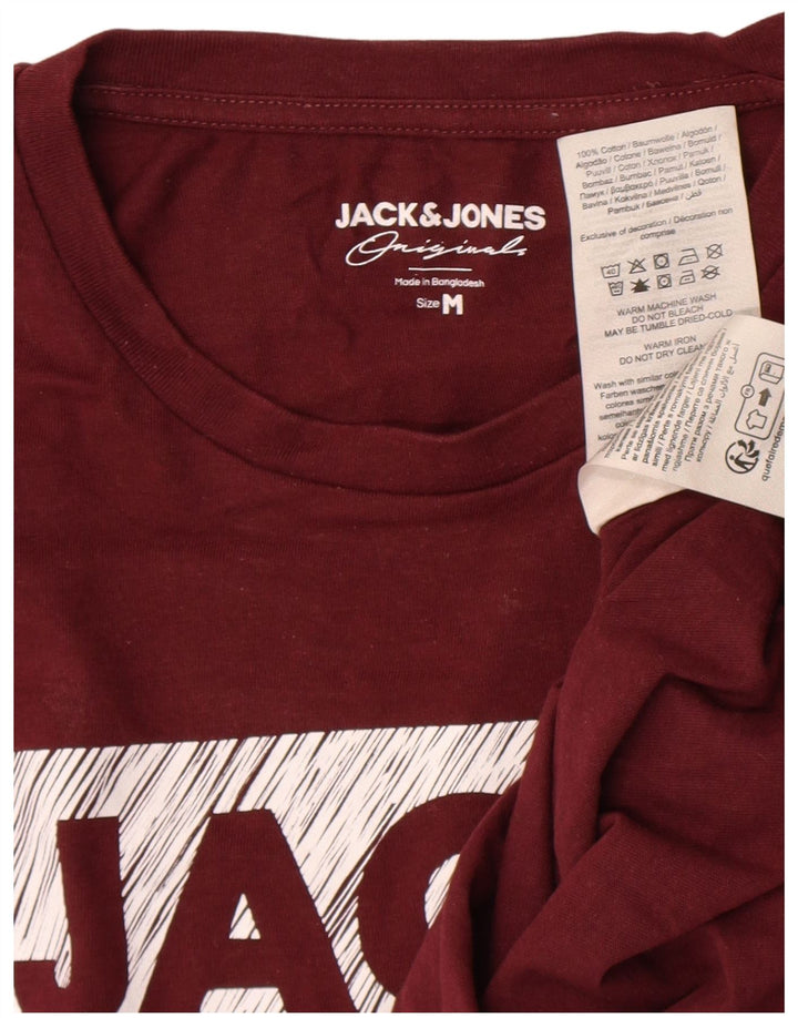 Jack & Jones T-shirt grafica da uomo in cotone marrone medio medio