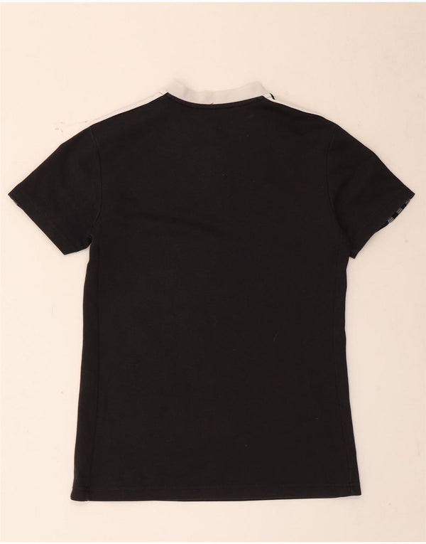 Maglietta Adidas Aeroready da donna UK 8/10 piccola in cotone nero