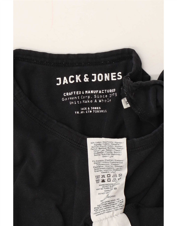 T-shirt da uomo Jack & Jones Top in cotone blu navy medio
