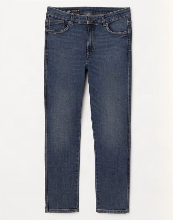 Jeans slim da donna Zara EU 40 medi W30 L27 Blu