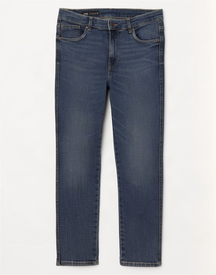 Jeans slim da donna Zara EU 40 medi W30 L27 Blu