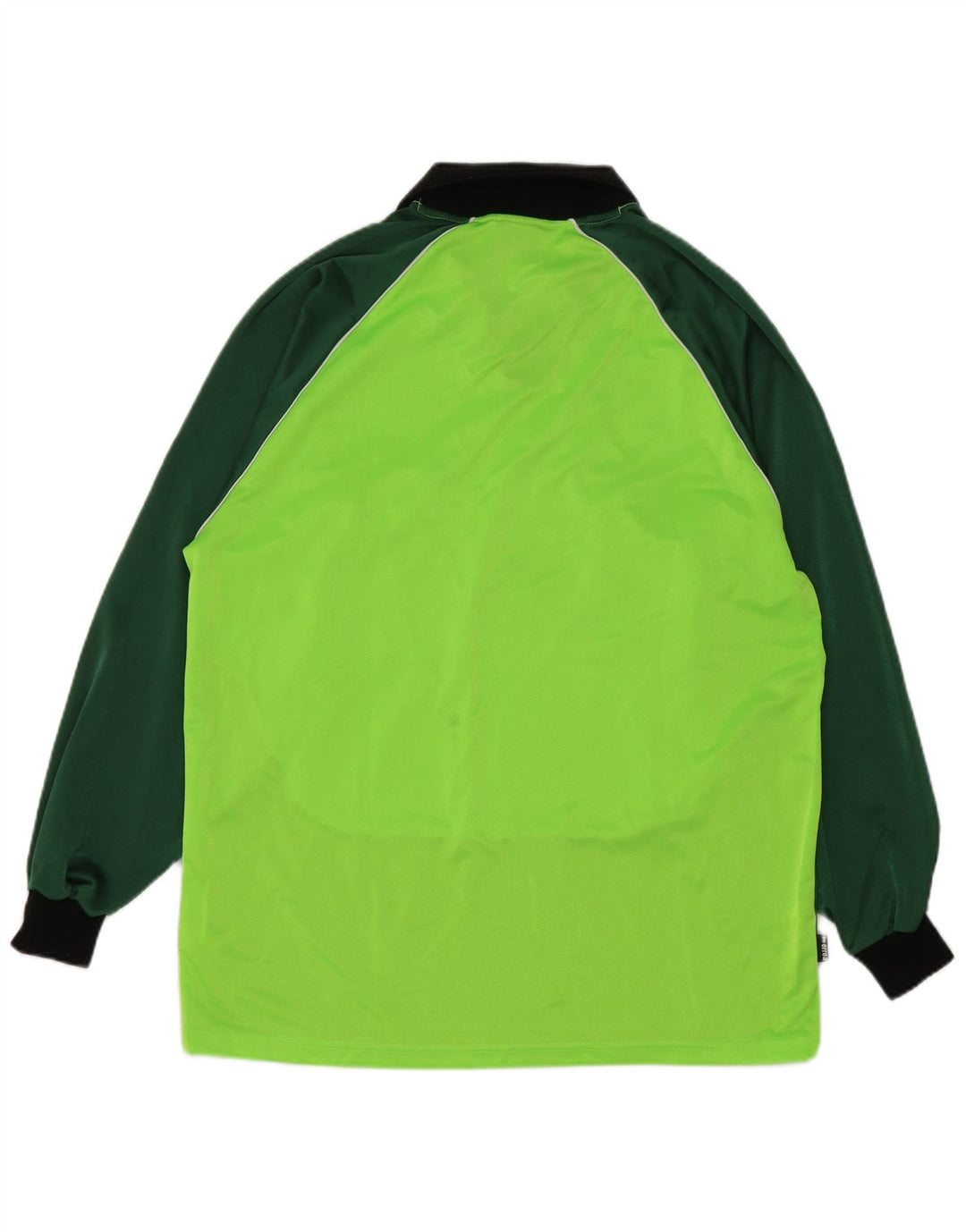 Errea Top da uomo a maniche lunghe XL verde in poliestere color block