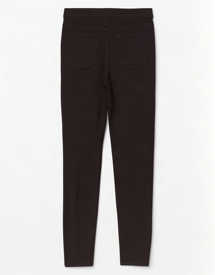 Jeans Jeggings da donna Marks & Spencer UK 12 medio W30 L30 cotone nero