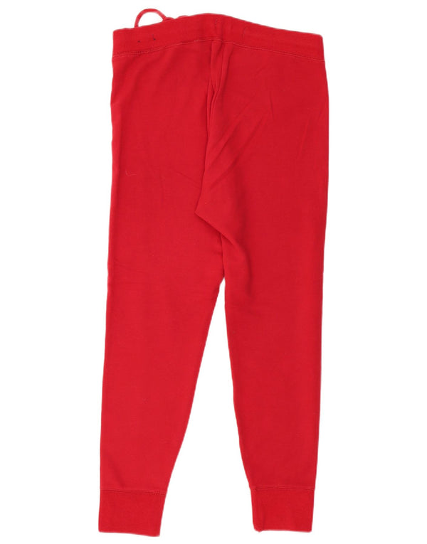 Pantaloni da tuta Hollister Graphic da donna Joggers UK 14 Large Rossi