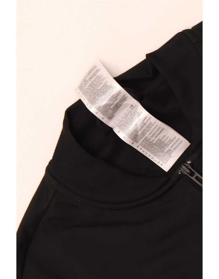 Giacca da tuta da donna Adidas UK 8/10 Small Poliestere nero