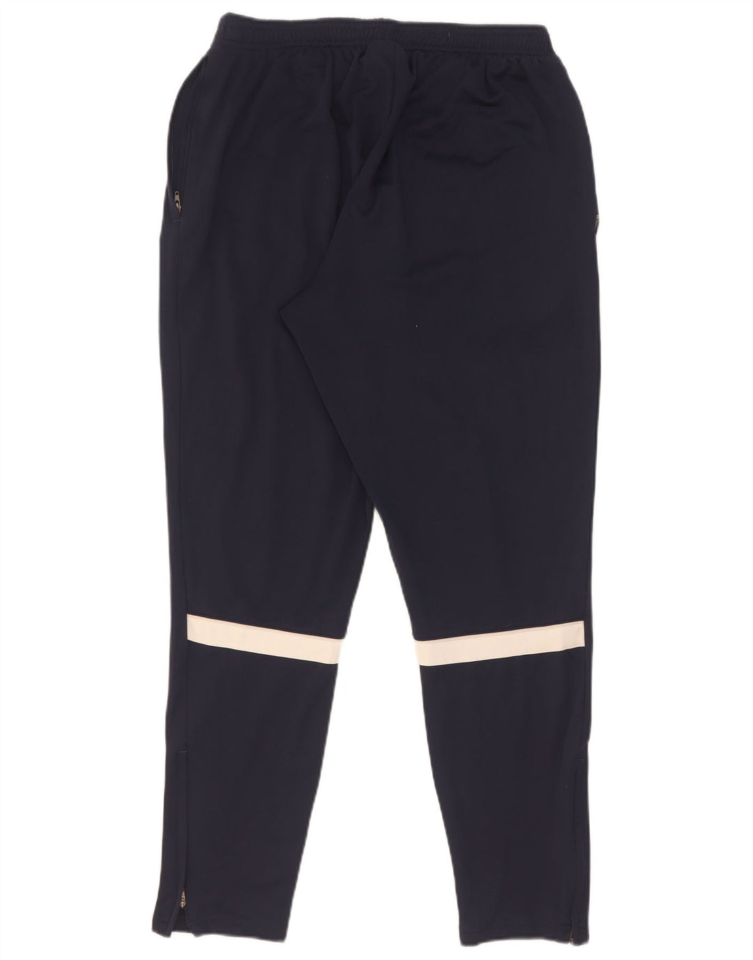 Pantaloni da tuta Nike Dri Fit da uomo, grandi, in poliestere color block blu navy