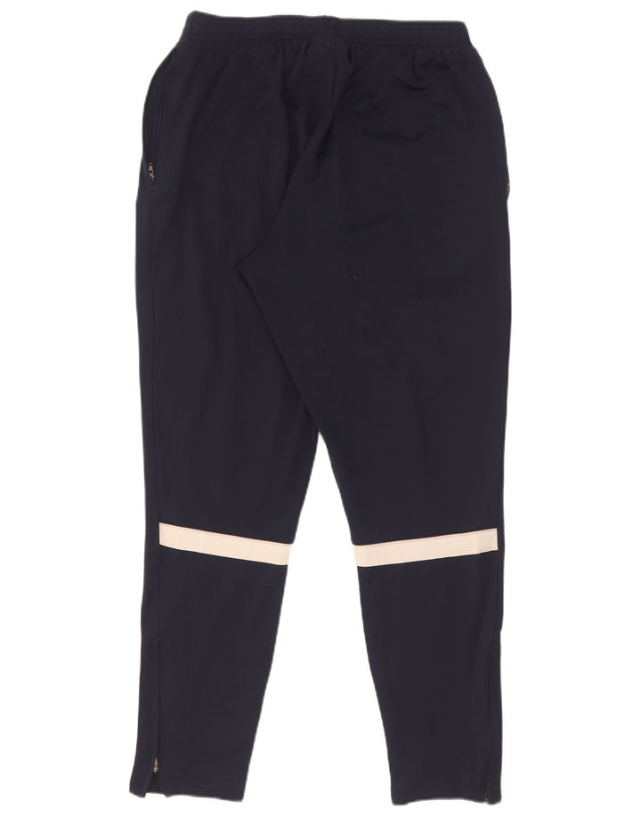 Pantaloni da tuta Nike Dri Fit da uomo, grandi, in poliestere color block blu navy