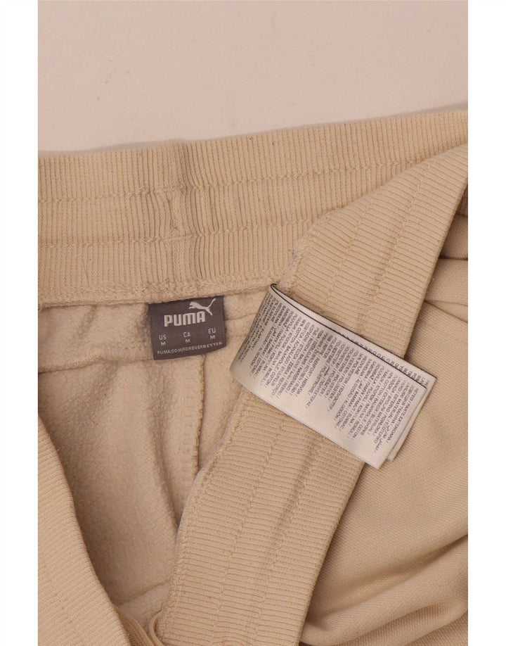 Pantaloni da tuta da uomo Puma Joggers in cotone beige medio