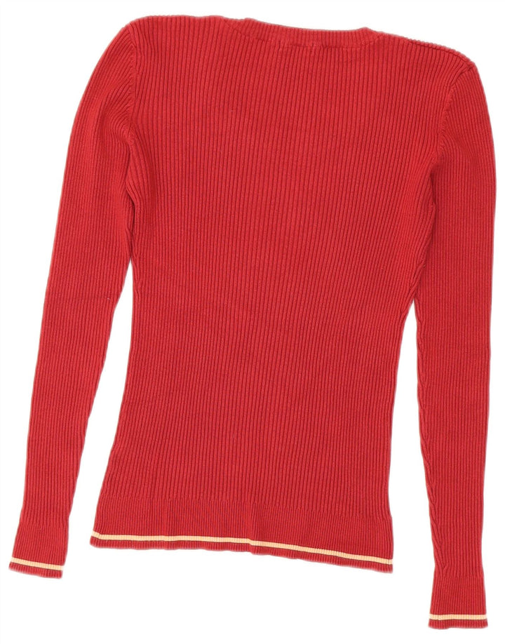 Maglione maglione con scollo a barca da donna Colmar UK 12 rosso medio