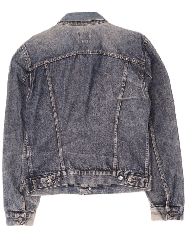 Giacca di jeans da uomo Gas UK 40 grande cotone blu