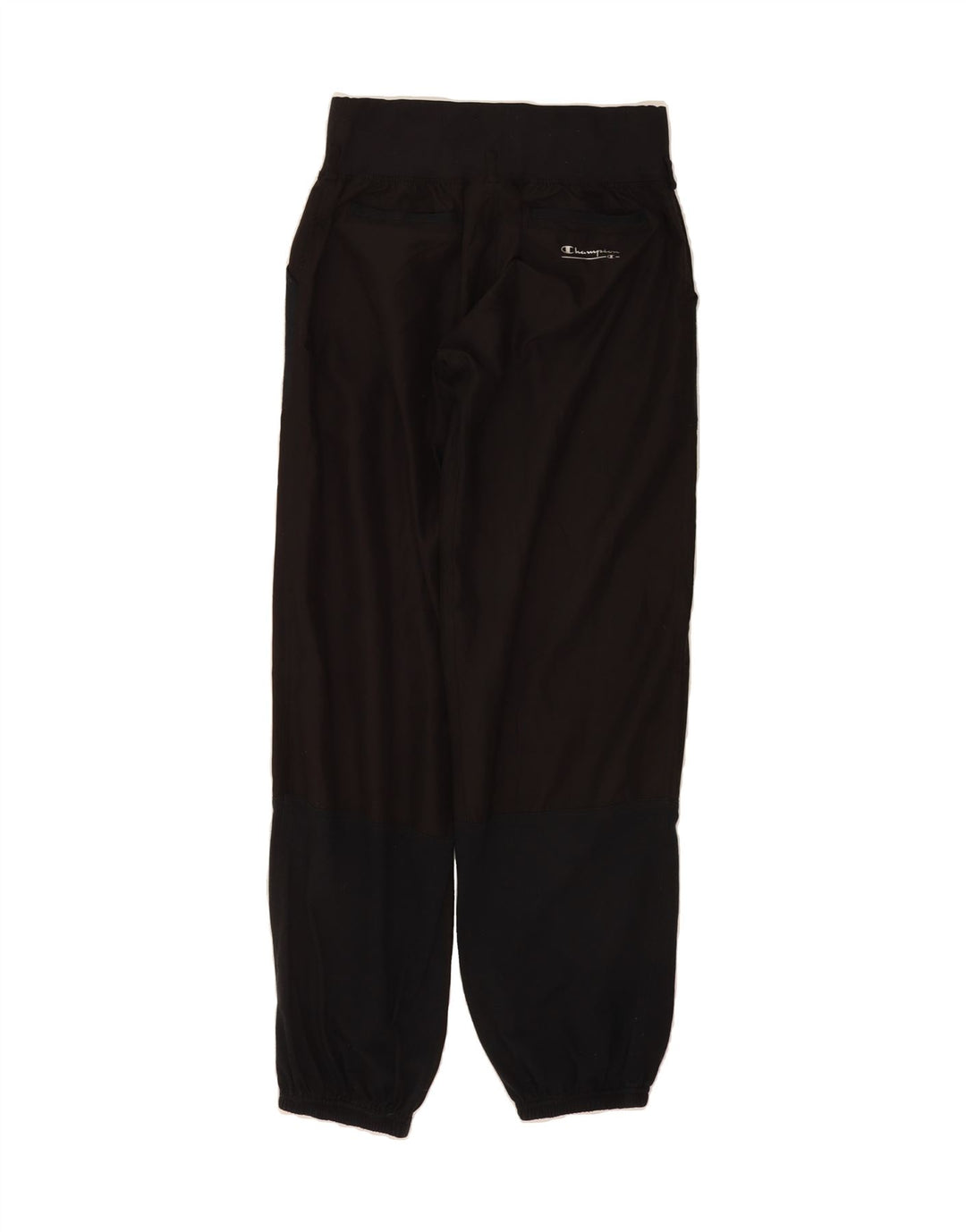 CHAMPION Mens Tracksuit Trousers Joggers Medium Black Polyester Vintage Champion and Second-Hand Champion from Messina Hembry 