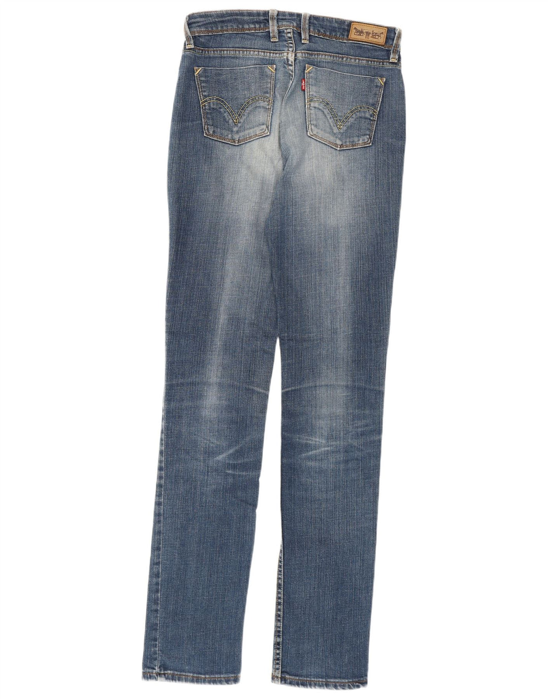 Jeans Levi's 628 Slim da donna W30 L34 cotone blu