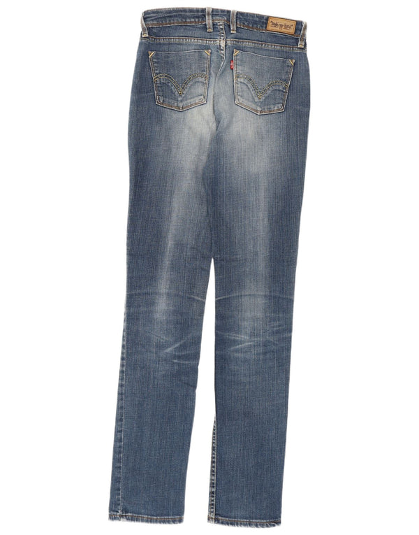 Jeans Levi's 628 Slim da donna W30 L34 cotone blu