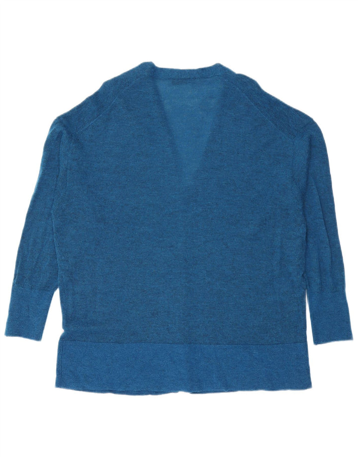 Maglione cardigan oversize da donna Zara UK 10 piccolo blu