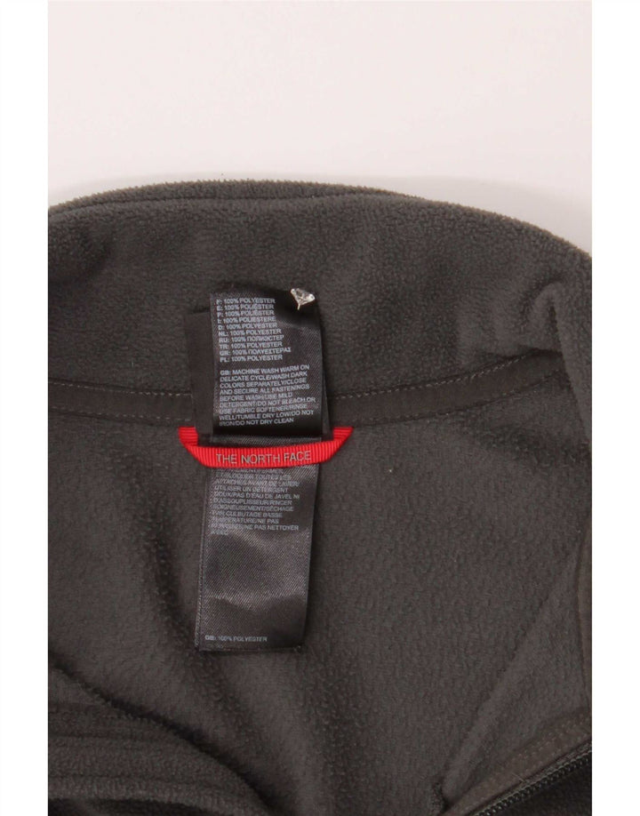 Giacca in pile da uomo The North Face UK 38 Poliestere grigio medio