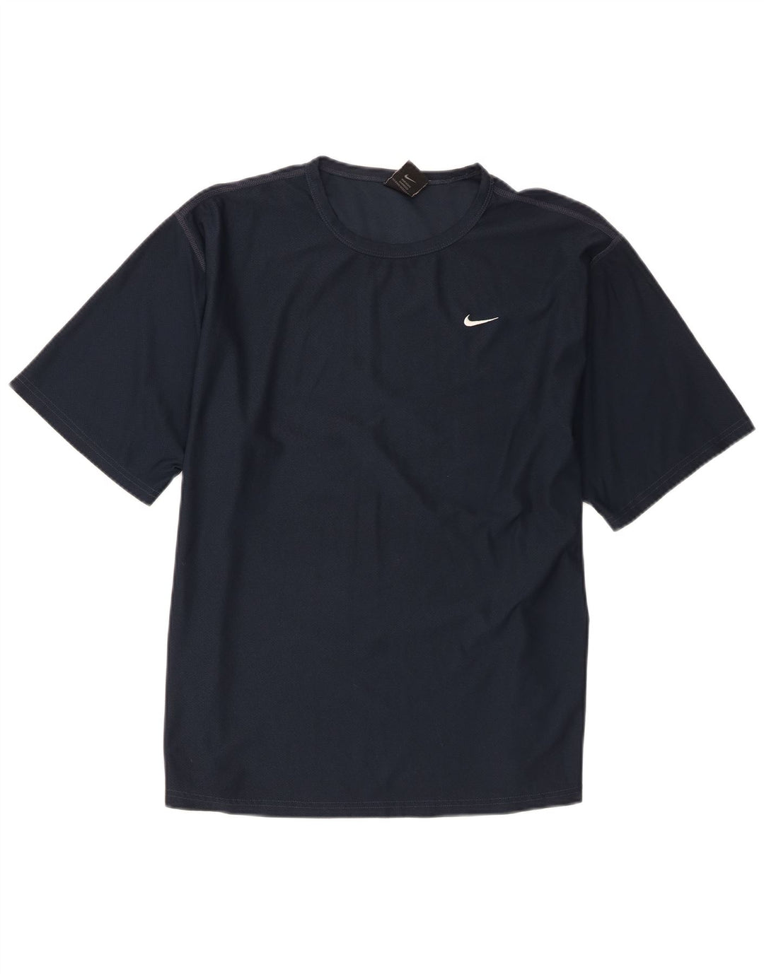 T-shirt da uomo Nike Top UK 42/44 Large blu navy in poliestere