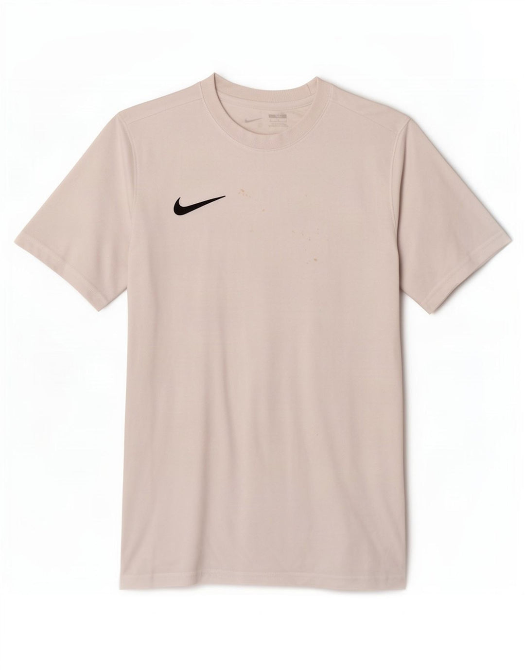 T-shirt Nike da uomo Dri Fit Slim Top in poliestere bianco medio