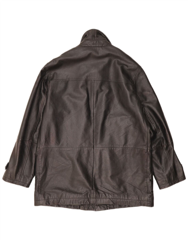 Giacca Pelle Uomo Conbipel IT 50 Large Pelle Nera