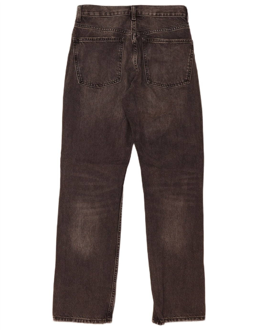 Jeans dritti da donna Zara EU 38 Small W29 L30 Cotone grigio