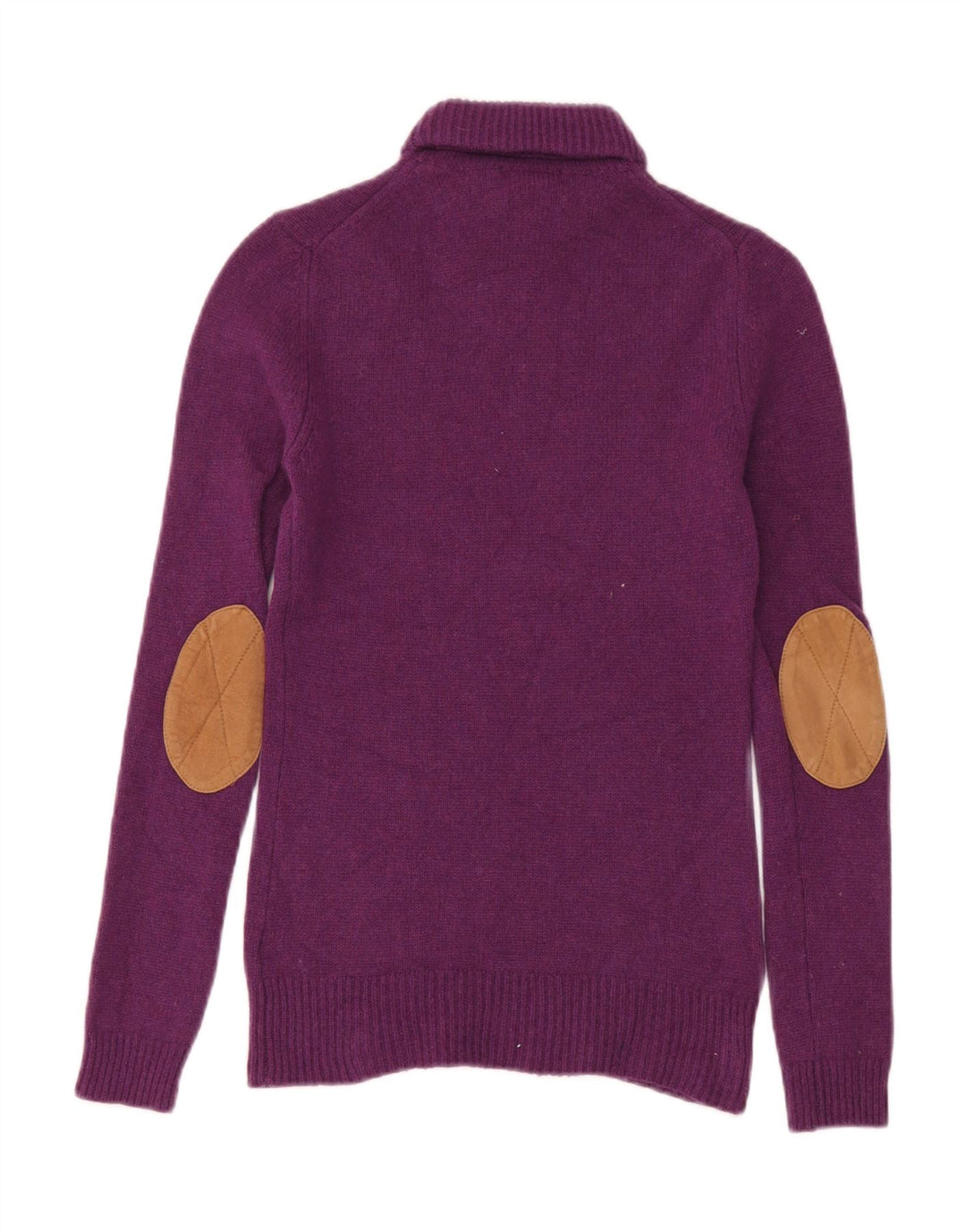Maglione maglione da donna a collo alto Massimo Dutti UK 12 viola medio