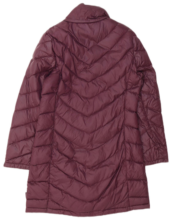 Cappotto imbottito da donna Calvin Klein UK 14 nylon bordeaux medio