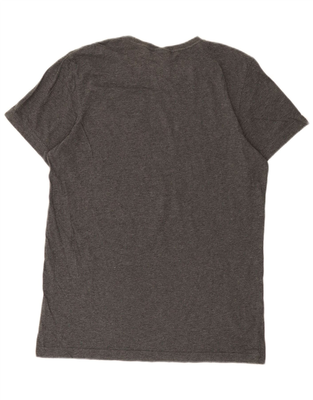 T-shirt grafica da uomo Adidas Top in cotone grigio medio
