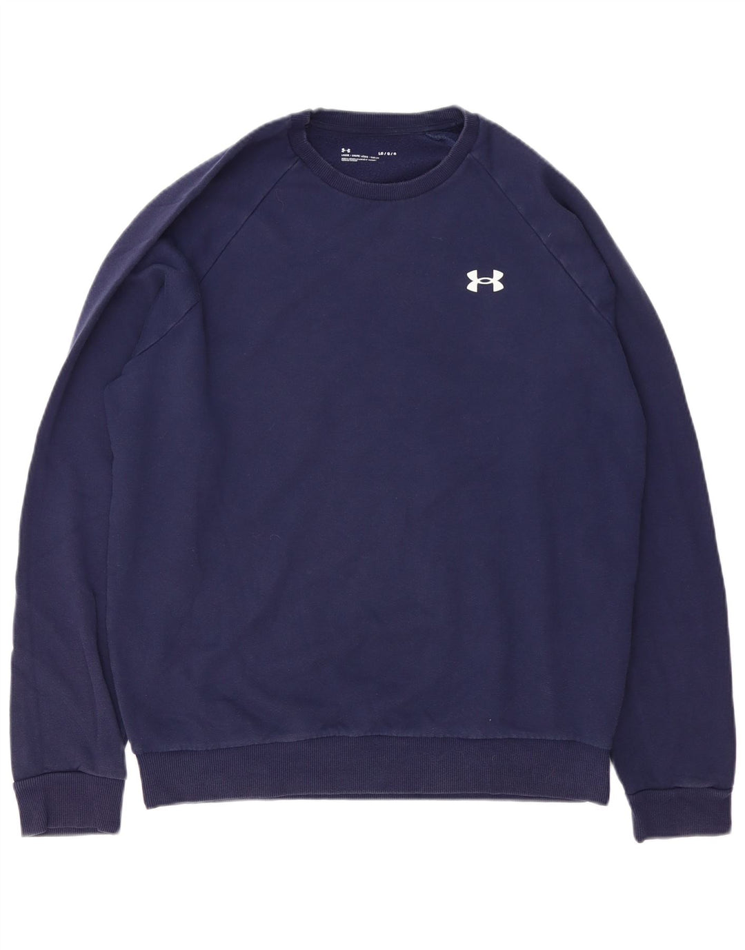 Felpa da uomo Under Armour Maglione grande cotone blu navy