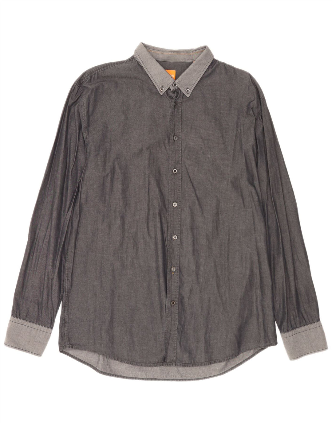 Camicia slim fit da uomo Hugo Boss 2XL Grigia