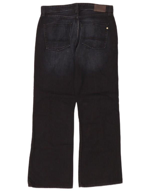 Jeans bootcut da uomo Ben Sherman W32 L30 cotone blu navy