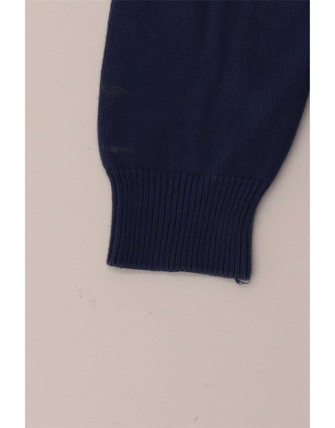 Maglione maglione con scollo a V per ragazzi Gant 7-8 anni in cotone blu