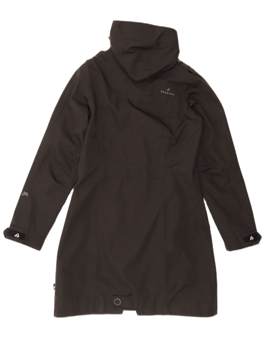 Giacca a vento con cappuccio da donna Bergson UK 10 Small Poliestere nero