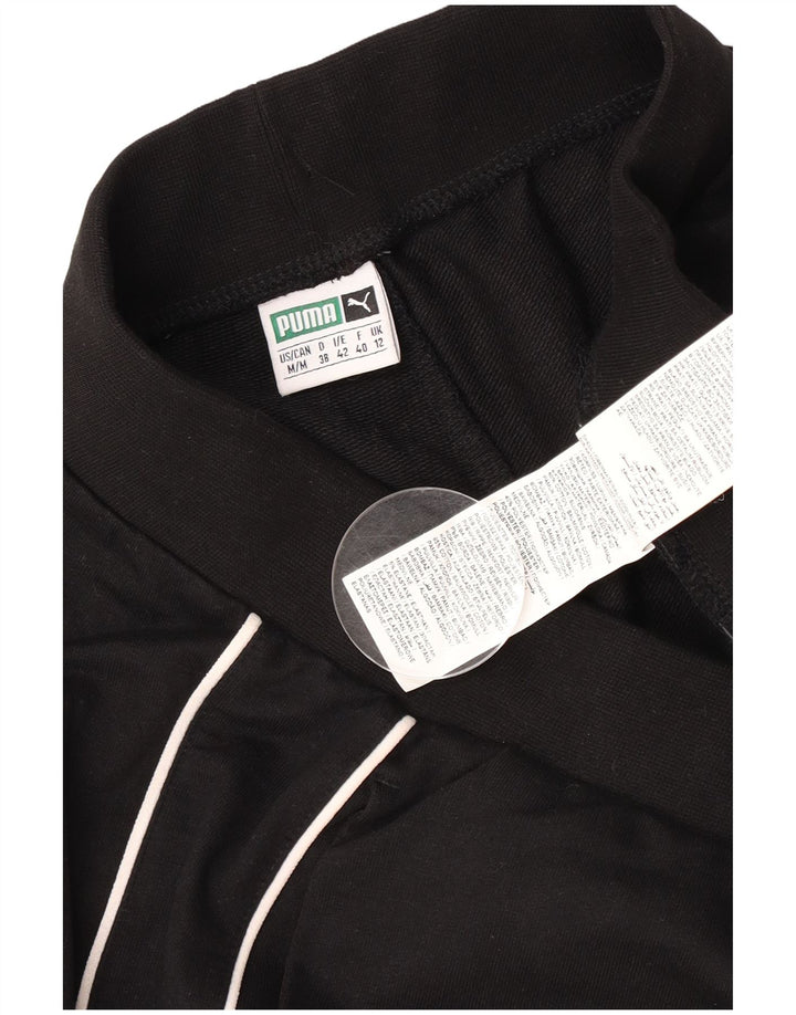 Pantaloni da tuta da donna Puma UK 12 Medium Black Cotton