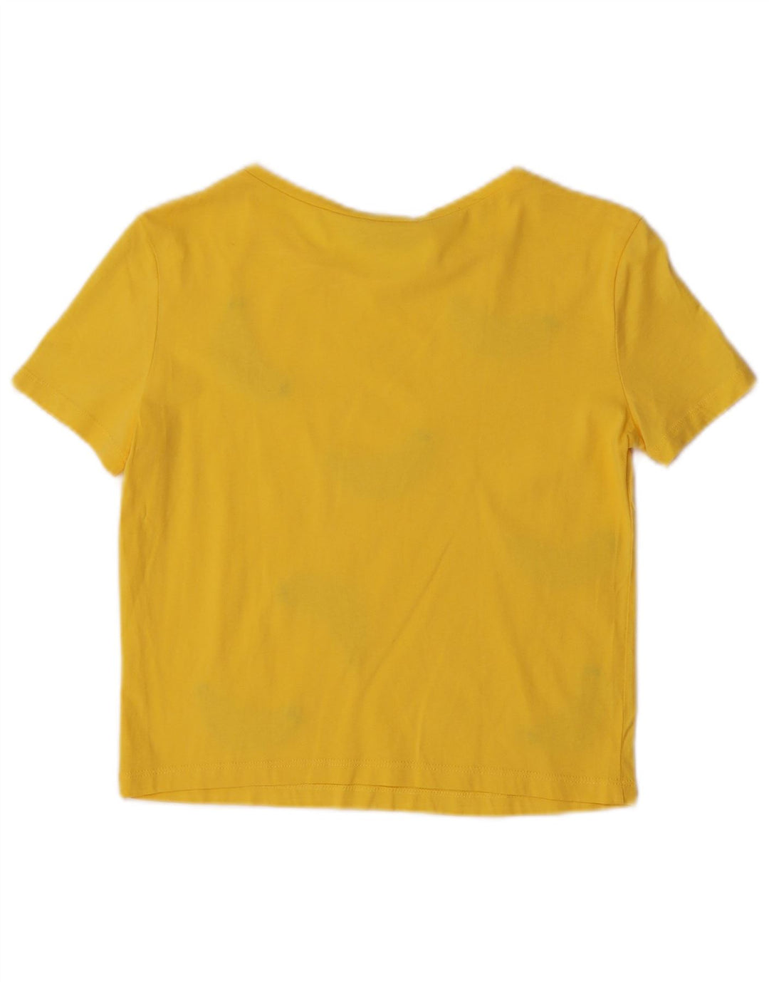 T-shirt Zara da donna Top UK 10 piccola gialla