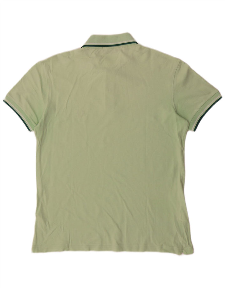 Polo Fred Perry da uomo leggera ed elasticizzata in cotone verde medio