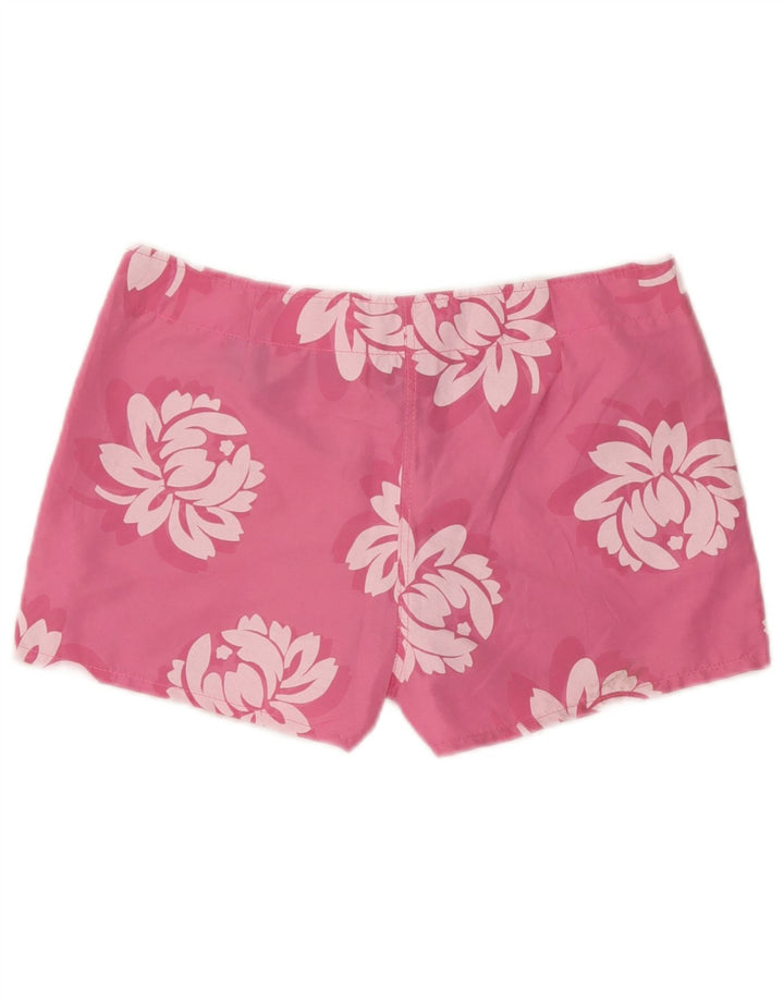 Pantaloncini da bagno da donna Fila UK 12 Poliammide floreale rosa medio