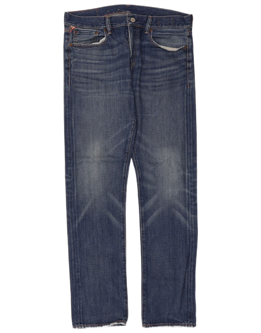 Jeans slim da uomo Ralph Lauren W34 L34 cotone blu