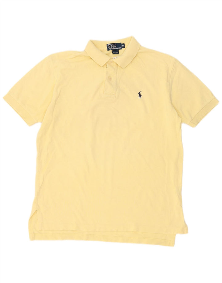Polo Ralph Lauren Camicia da uomo in cotone giallo medio