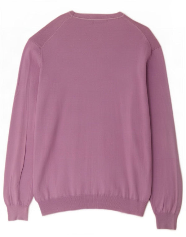 Maglione Maglione con Scollo a Barca da Uomo Trussardi 3XL Viola