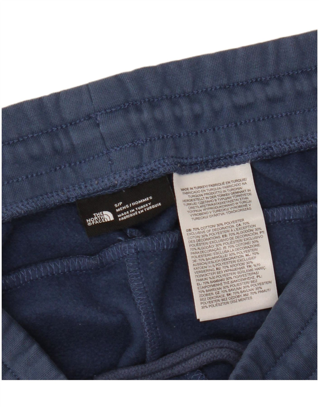 THE NORTH FACE Pantaloni da tuta da uomo Joggers piccoli in cotone blu