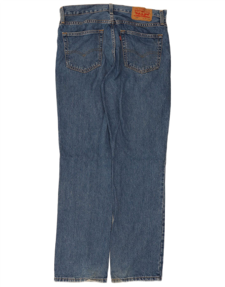 Levi's Uomo 516 Jeans dritti W34 L32 Cotone Blu