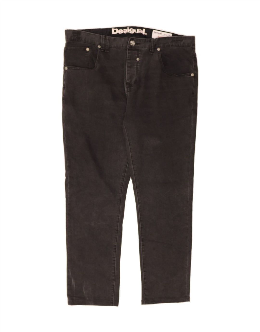 DESIGUAL Mens Slim Jeans W36 L29 Black Cotton Vintage Desigual and Second-Hand Desigual from Messina Hembry 