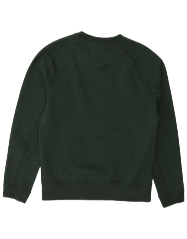 NIKE Felpa da Uomo Maglione Piccolo Verde Cotone
