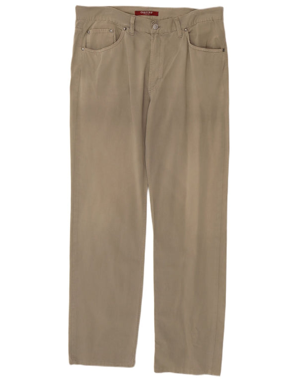 Pantaloni casual dritti da uomo Carrera IT 52 XL W36 L32 Cotone beige