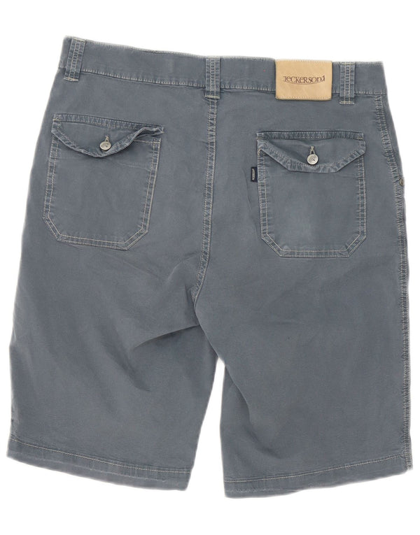 Pantaloncini casual da uomo Jeckerson W32 cotone grigio medio